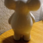 Decorative elephant used with defect on ear