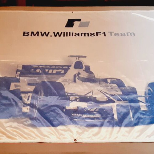 BMW Williams F1 Team Flag original, new