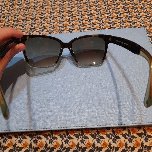 Jil Sander women's sunglasses like new, brown acetate