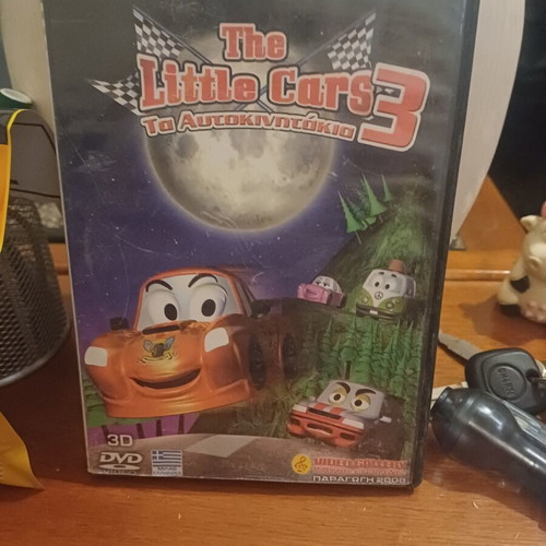 The Little Cars 3 DVD like new, animated