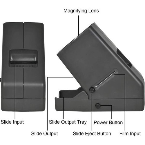 DIGITNOW! 35 mm Slide Viewer with 3x Magnification and LED Light