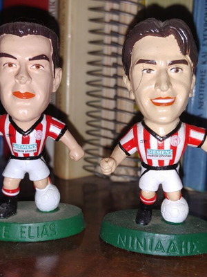 Ze Elias & Niniadis Olympiakos Miniatures used, authentic