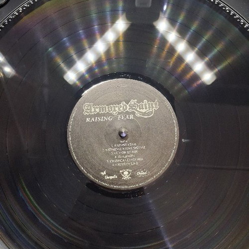 Armored Saint Raising Fear 2022 black vinyl
