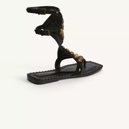 Zara sandals new, limited edition, size 40, black