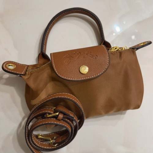 Longchamp mini bag, brown