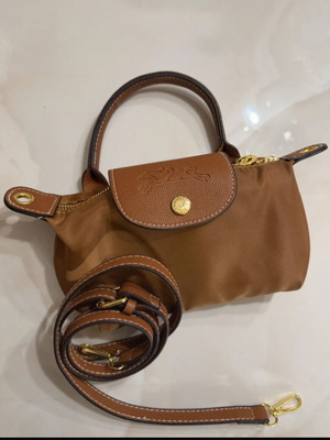 Longchamp mini bag, brown