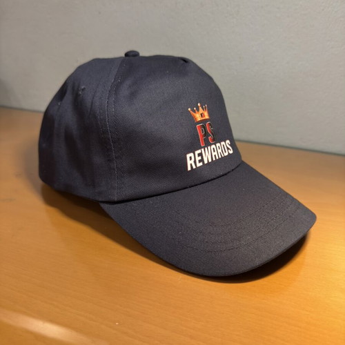 Baseball cap new, navy blue with adjustable velcro closure