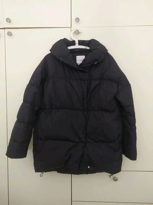 Mango oversized women's jacket black like new, size M