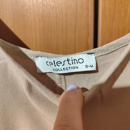 Celestino beige camisole top like new, size S-M
