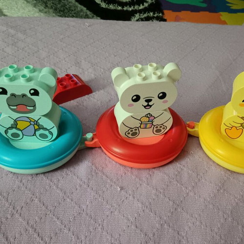 Lego Duplo bath toy like new, floating animal train