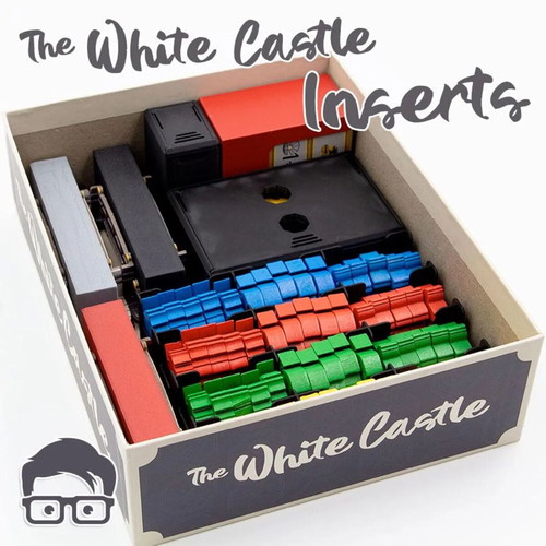 The White Castle Board Game Organizer new, fits sleeved cards