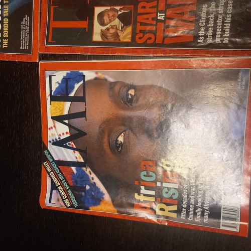 Time magazines used, American edition 1998, pack of 14