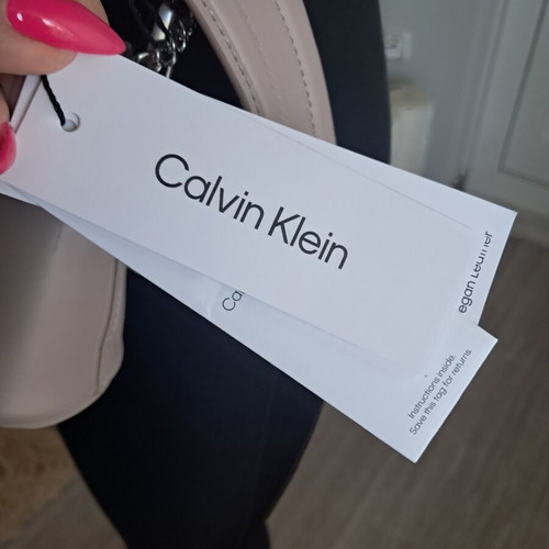 Calvin Klein Micro Mini Bag, shadow gray vegan leather