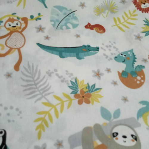 Children's jungle animals placemat made to order 30x30 cm