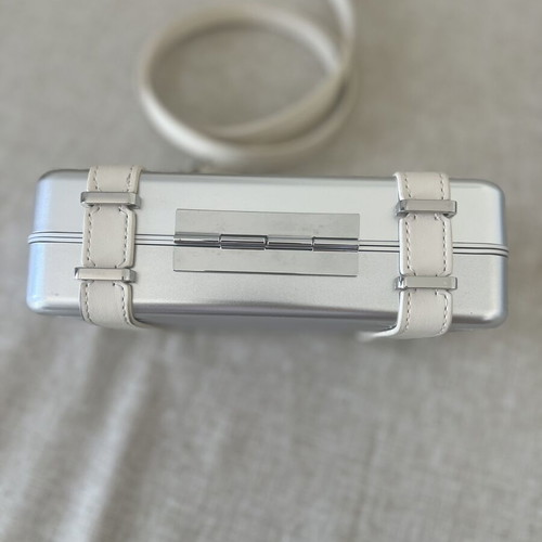 Dior x Rimowa Aluminum Clutch Like New, Gray