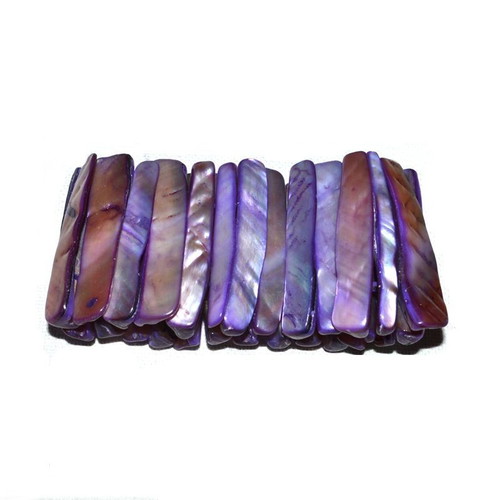 Purple elastic bracelet like new
