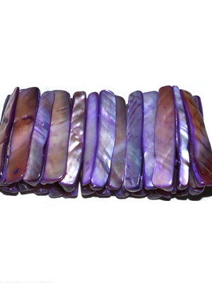 Purple elastic bracelet like new