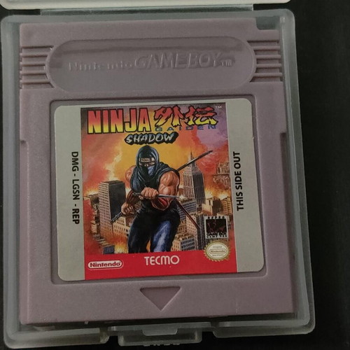 Ninja Gaiden Shadow Game Boy cartridge like new, retro action game