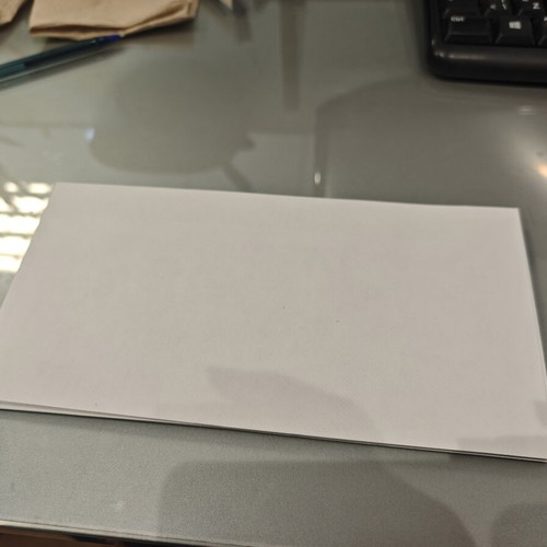 White envelopes pack of 10
