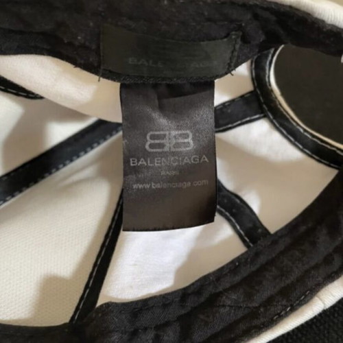Balenciaga white hat