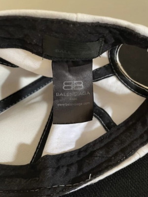 Balenciaga white hat
