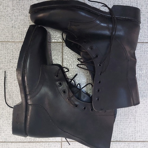 Military boots No47 Greek army new leather with wool socks gift