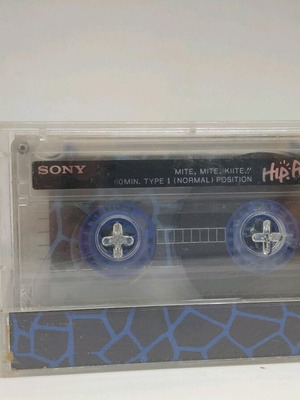 Sony Hip Hop 60 κασέτα μεταχειρισμένη, συλλεκτική, 1988, Made in Japan