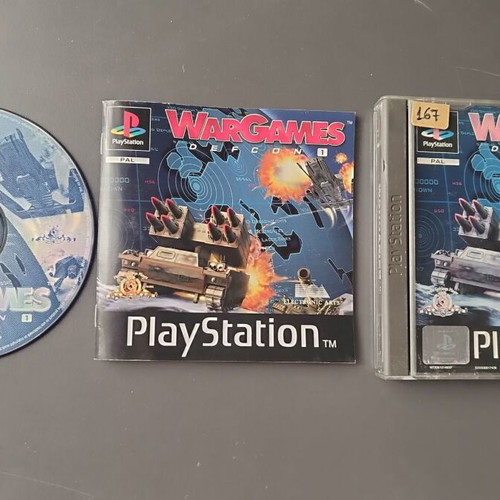Sony PlayStation 1 Wargames Defcon 1 παιχνίδι, ελληνικό