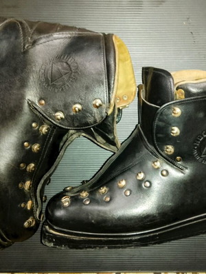 Vintage Hochland Ski Boots Made in Germany 1950 Like New
