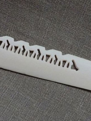 Camel Bone Letter Opener new, hand-carved