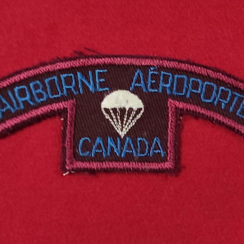 Airborne Special Forces Canada WWII embroidered patch new