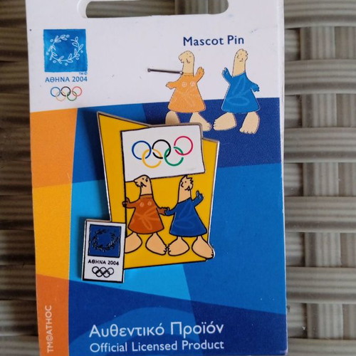 Olympic pins 2004 pack of 12 authentic in excellent condition