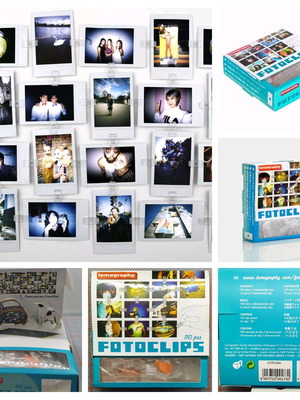 Lamography Photoclips new, 110 pieces