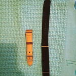 Watch straps used, set of 2, nylon 22mm and 20mm