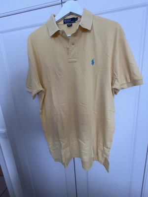 Polo Ralph Lauren μπλουζάκι υφασμάτινο σαν καινούργιο, κίτρινο μέγεθος M