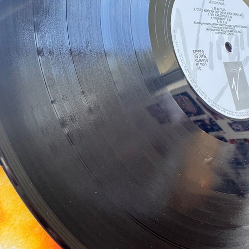 Lenny Kravitz Let Love Rule LP used, rock genre