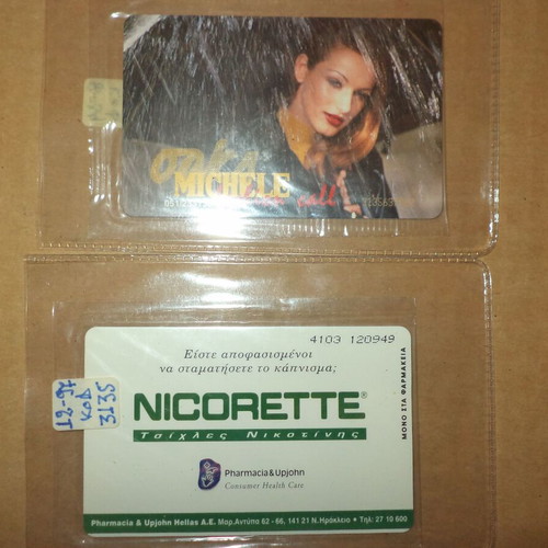 Phone cards pack of 2, new, sealed