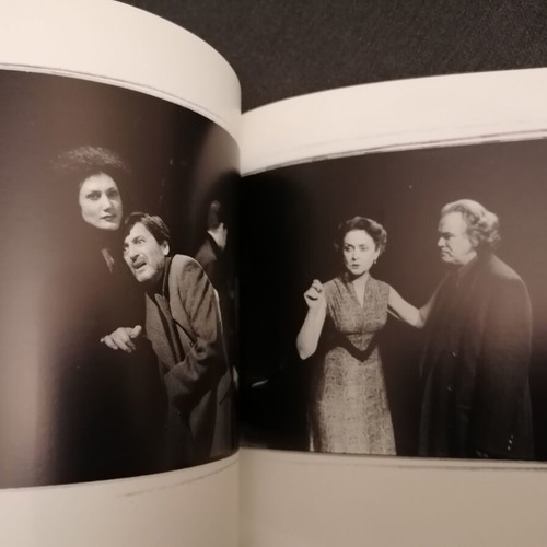 King Lear theatrical program used, Karolos Koun Art Theater
