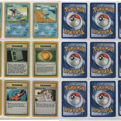 Pokemon Neo Genesis Unlimited Common & Uncommon Set 73 Cards used