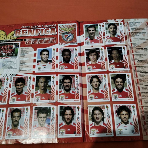 Futebol 2006-2007 album used, Portugal with extra stickers