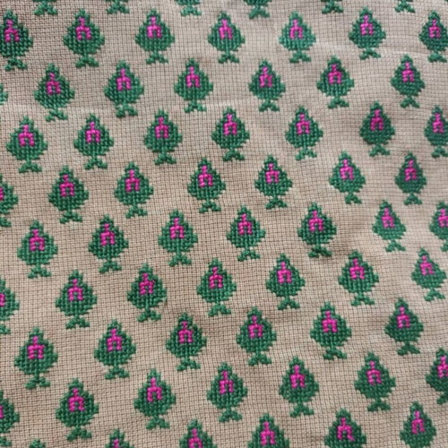 Cross Stitch Embroidery Used 140x37 cm