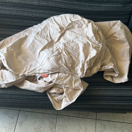 Nef Nef fitted sheet beige like new 2x1.80 m