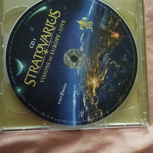 Stratovarius Visions Of Europe 2CD like new, metal