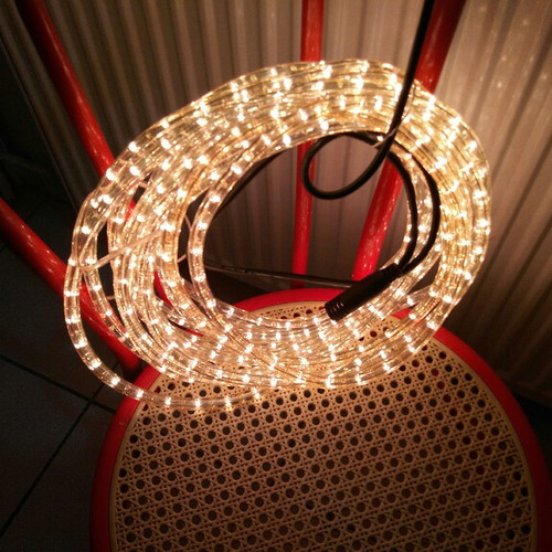 Lighting strip used, steady lighting
