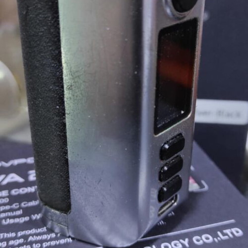 Riva 200 Box Mod by DOVPO used, silver black