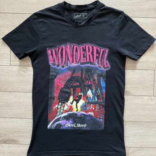 Mister Tee Wonderful Skrrt Skrrt graphic T-shirt, black, XS