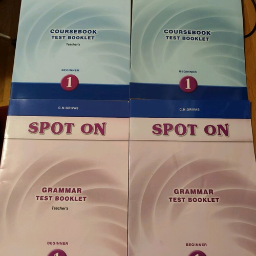 Spot On 1 test booklets used, pack of 4
