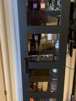 Showcase bookshelf like new 1.35m x 40cm x 23cm