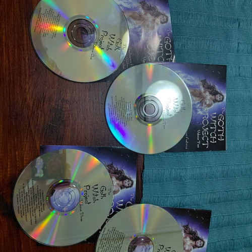 The Goth Witch Project CD set Vol. 1-4 like new, goth post-punk collection
