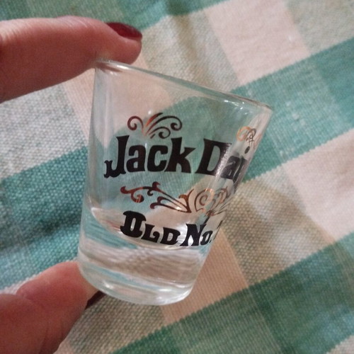 Jack Daniels shot glass